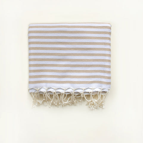 BEIGE FRIEND FOREVER Hammam Towel