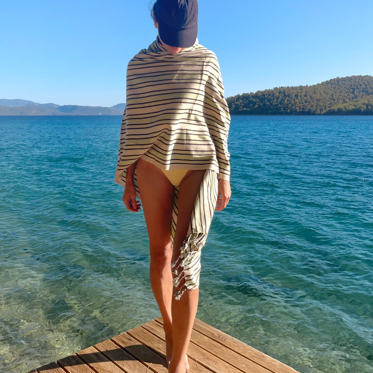 LIKE LAKE Handwoven Hammam Towel