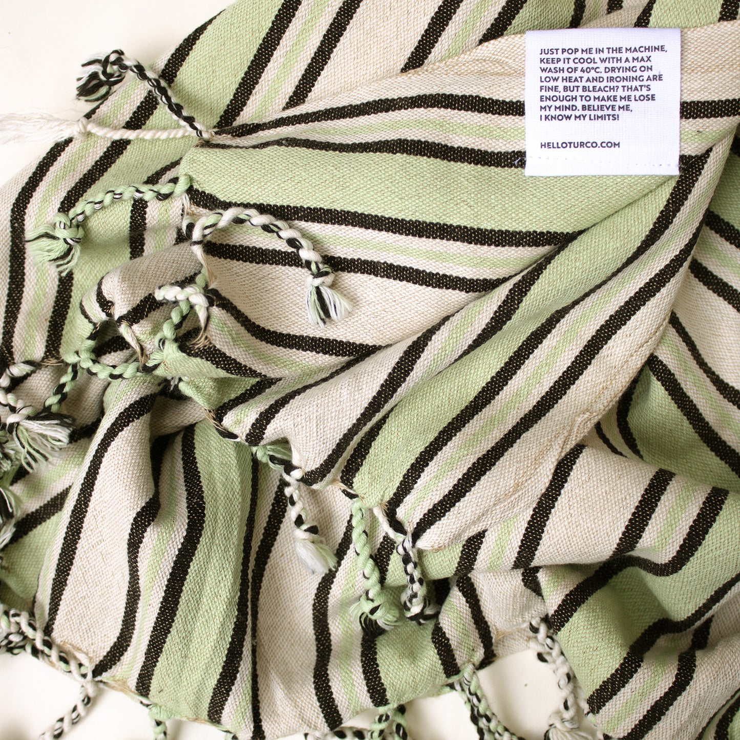 LIKE LAKE Handwoven Hammam Towel