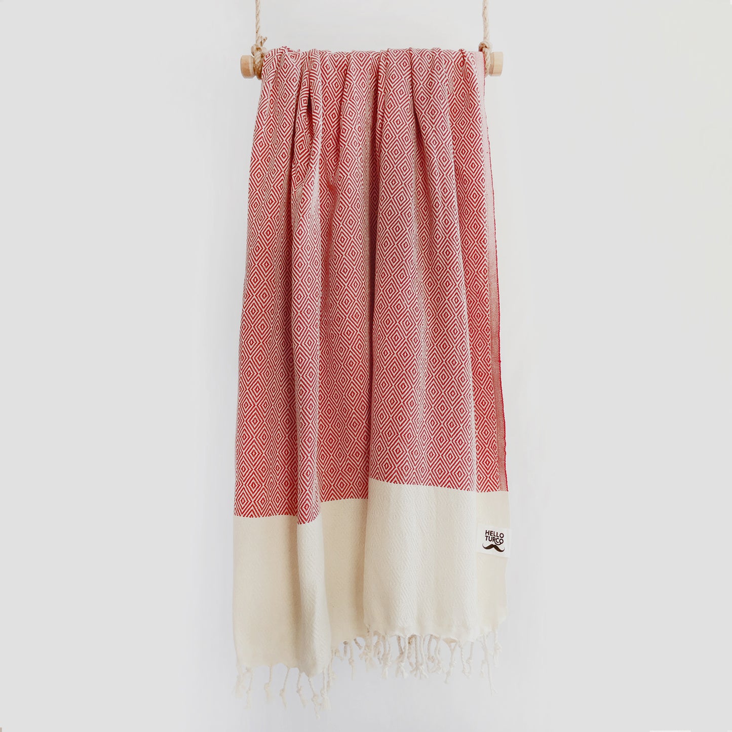 Otto Red Handwoven