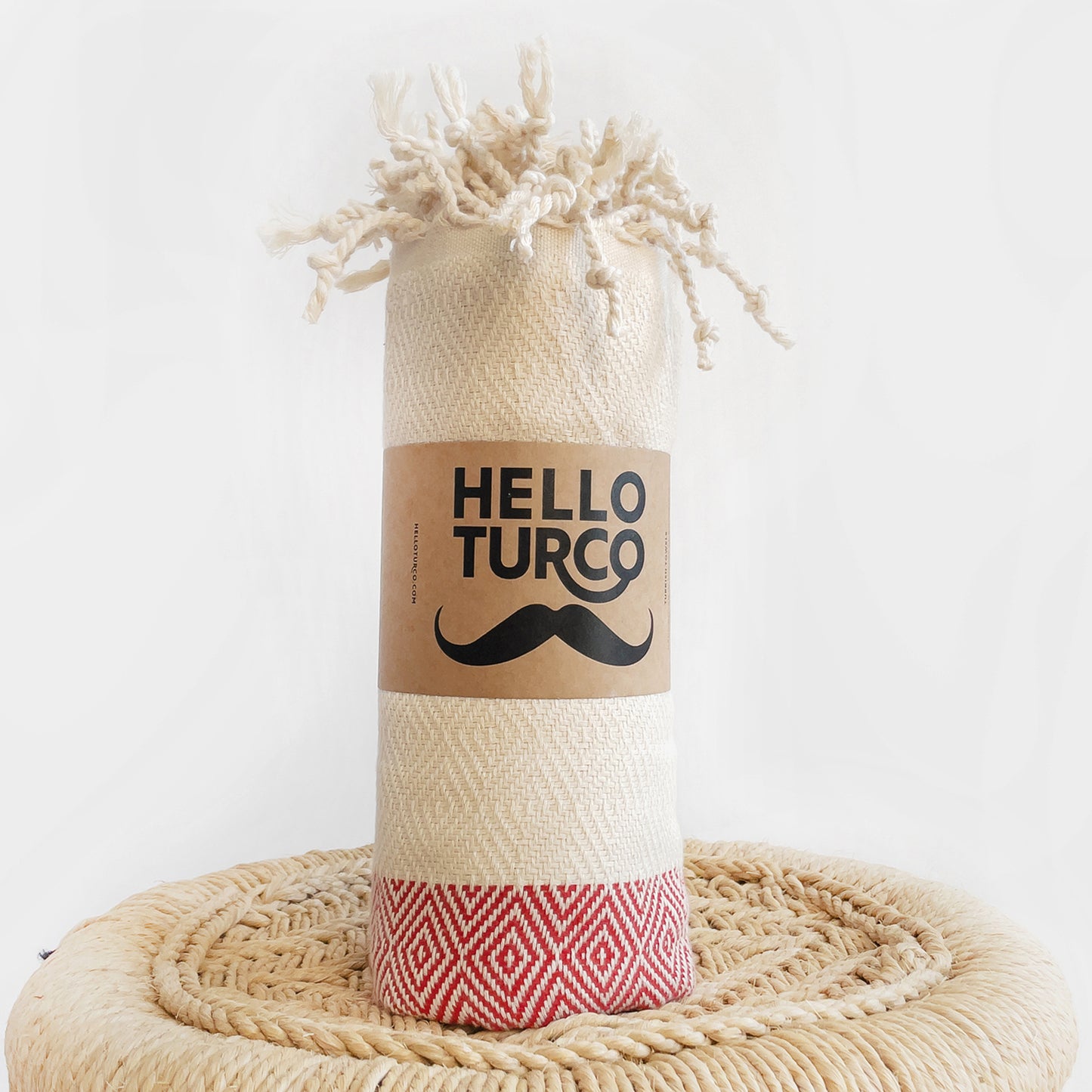 Otto Red Handwoven