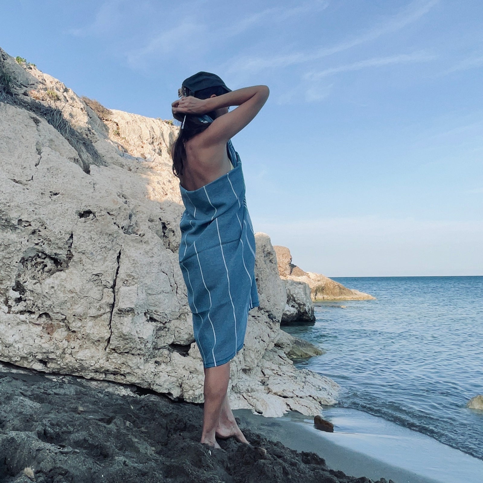 "EVERYTHING IS PROBABLY GOING TO BE OKAY." Embroidered