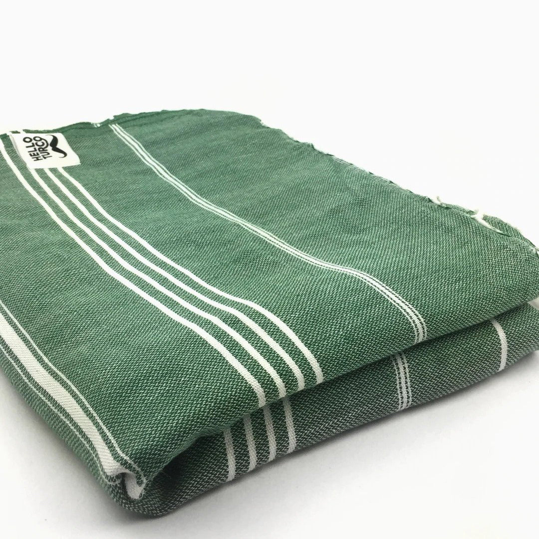 PICKIE GREEN XXL Lightweight Organic Cotton Blanket – Perfect for Picnic, Beach & Sofa