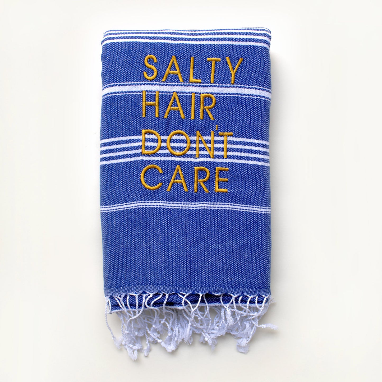 "SALTY HAIR DON'T CARE" Embroidered
