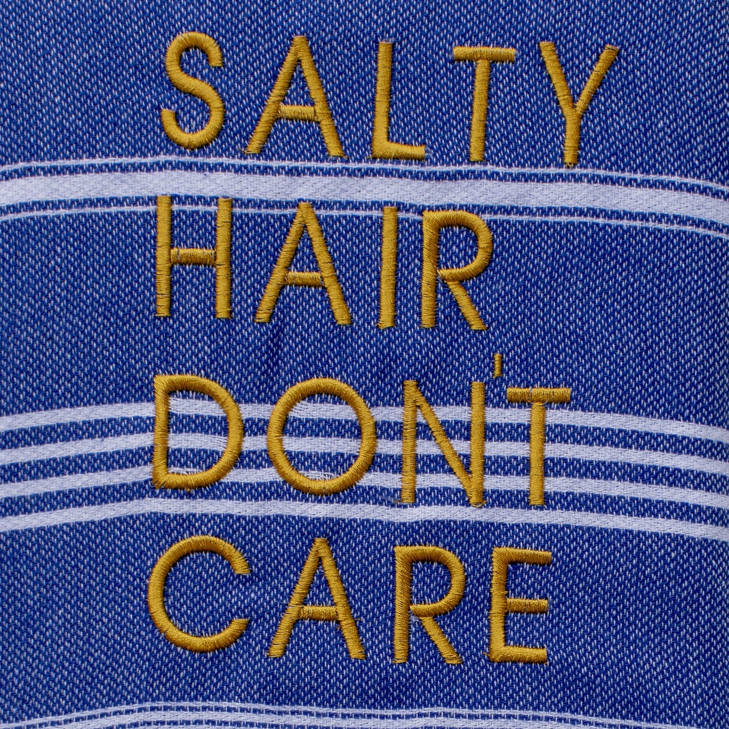 "SALTY HAIR DON'T CARE" Embroidered