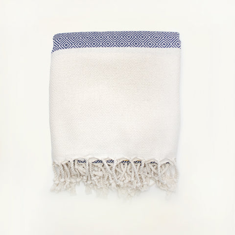 OTTO NAVY Handgewebtes Hamamtuch