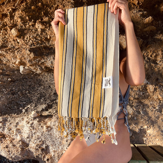 SUNDAZE Handwoven Hammam Towel