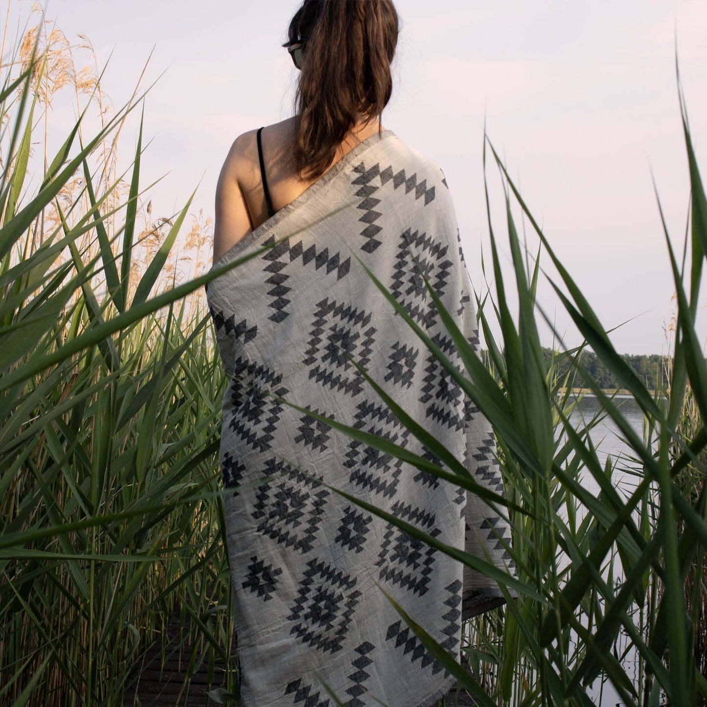 Kilim Gray Handwoven