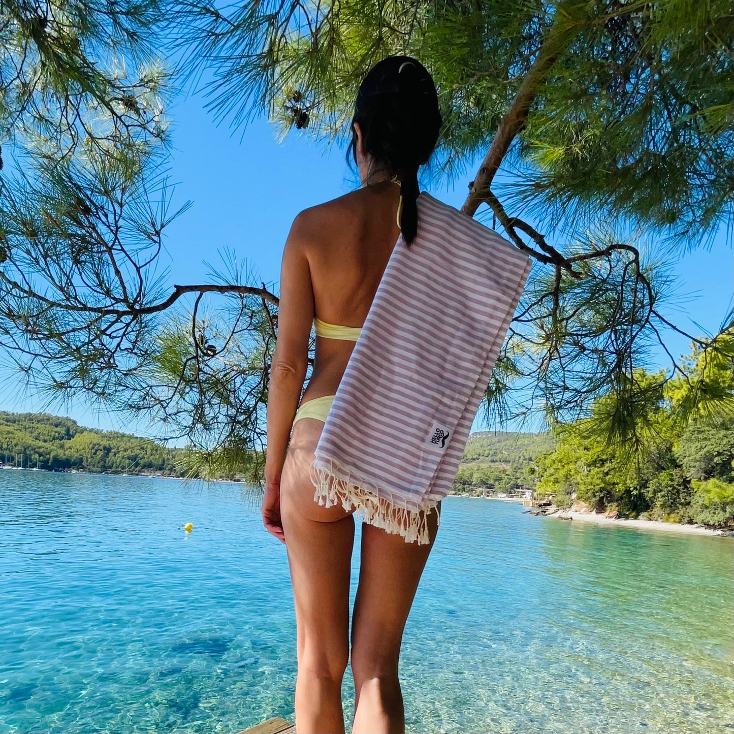 LAILA - Elegant Turkish Towel for Active Lifestyles