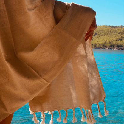 BESTE - Handwoven Turkish Towel for Luxurious Sauna Experiences