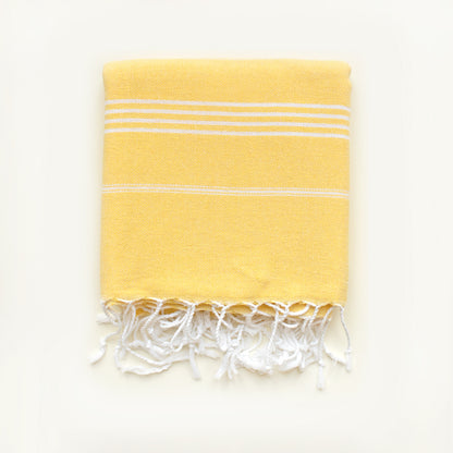 "SWIM, SWEAT, REPEAT" embroidered Hammam Towel