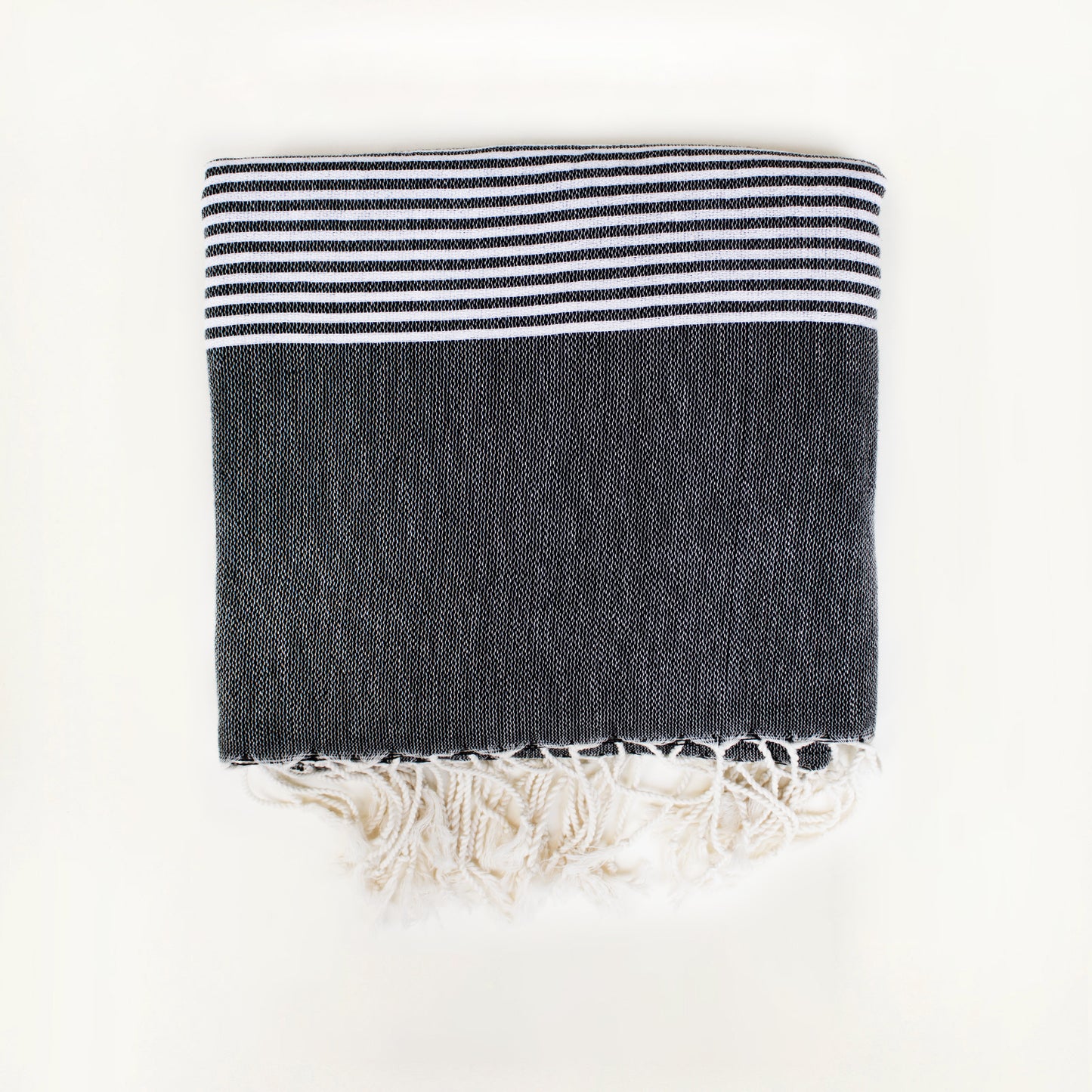 BEACH GIRLS Anthracite Turkish Beach Towel - lightweight, quick-drying & versatile