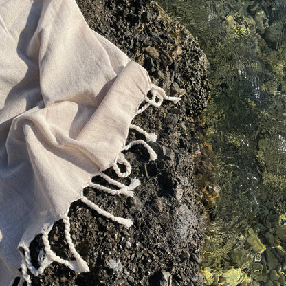 BESTE - Handwoven Turkish Towel for Luxurious Sauna Experiences