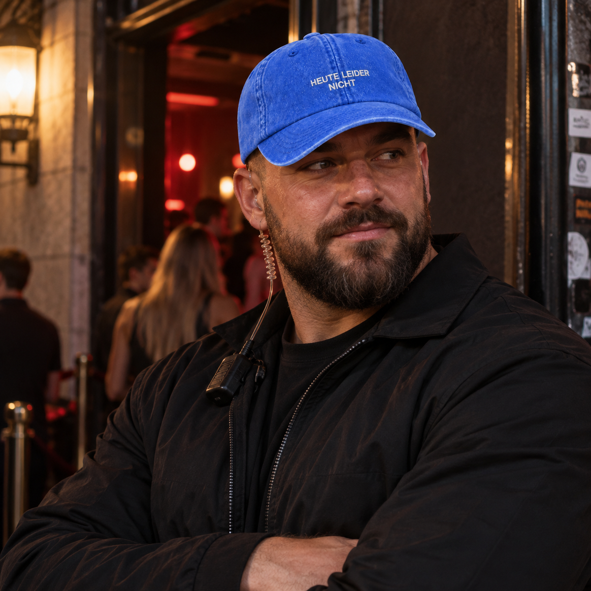 Personalisierte Vintage Blue Cap "Not Today" HELLO TURCO