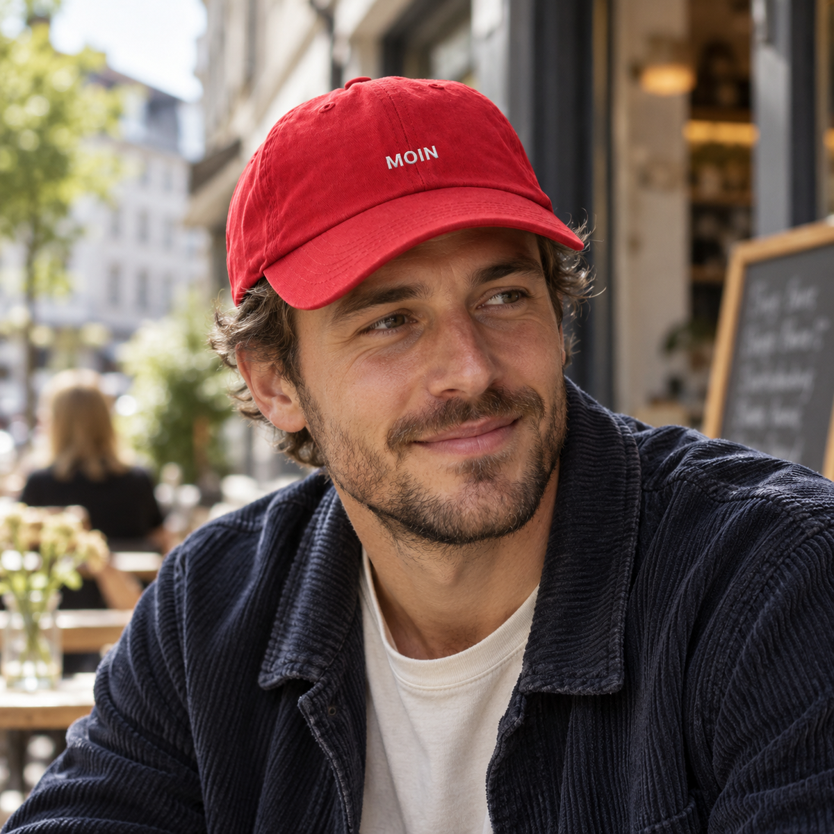 Personalisierte Red Cap "Moin" HELLO TURCO