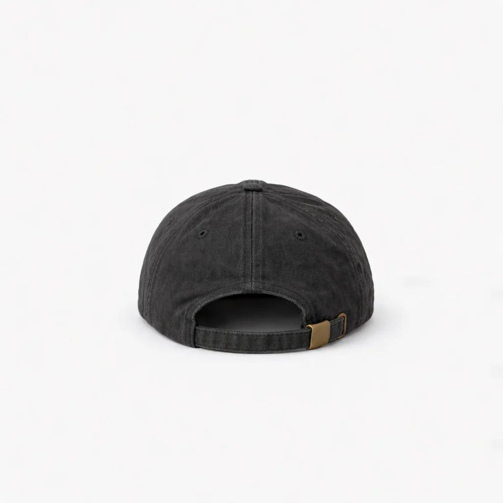 Personalisierte Vintage Black Cap "I Support Women's Rights And Wrongs" HELLO TURCO