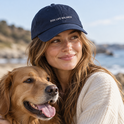 Personalisierte Navy Cap "Dog Life Balance" HELLO TURCO