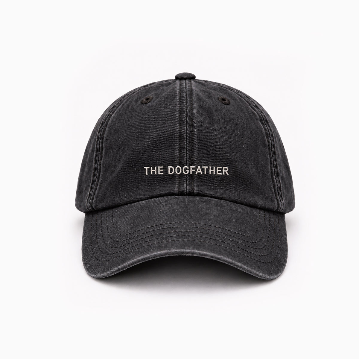 Personalisierte Vintage Black Cap "The Dogfather" HELLO TURCO