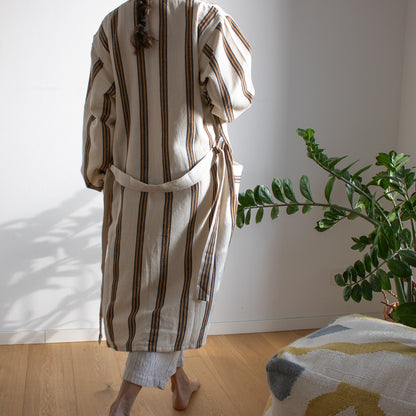 EARTH ROBE - Handwoven Bathrobe for Relaxation