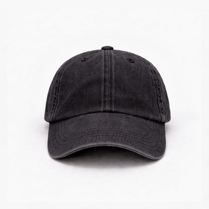 Vintage Black Stonewashed Cap HELLO TURCO