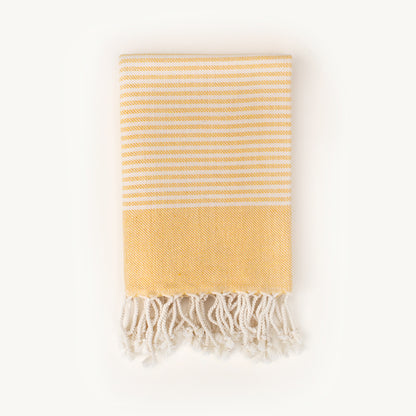 Small Hand Towel - Hereke Yellow