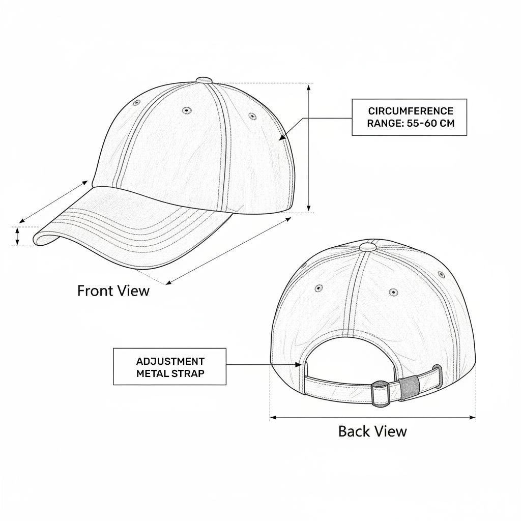 Personalisierte Vintage Anthracite Basecap "The Dogfather"