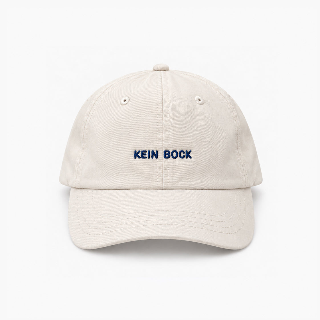 Personalized  Offwhite Cap "Kein Bock"