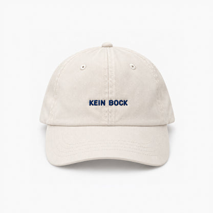 Personalized  Offwhite Cap "Kein Bock"