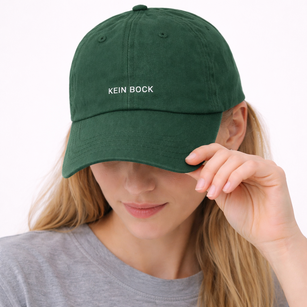 Personalisierte Green Cap "Kein Bock" HELLO TURCO