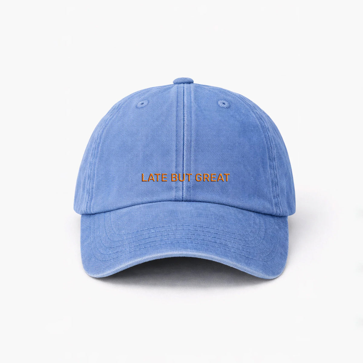 Personalisierte Vintage Blue Cap 