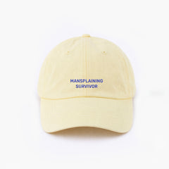 Personalisierte Light Yellow Cap 