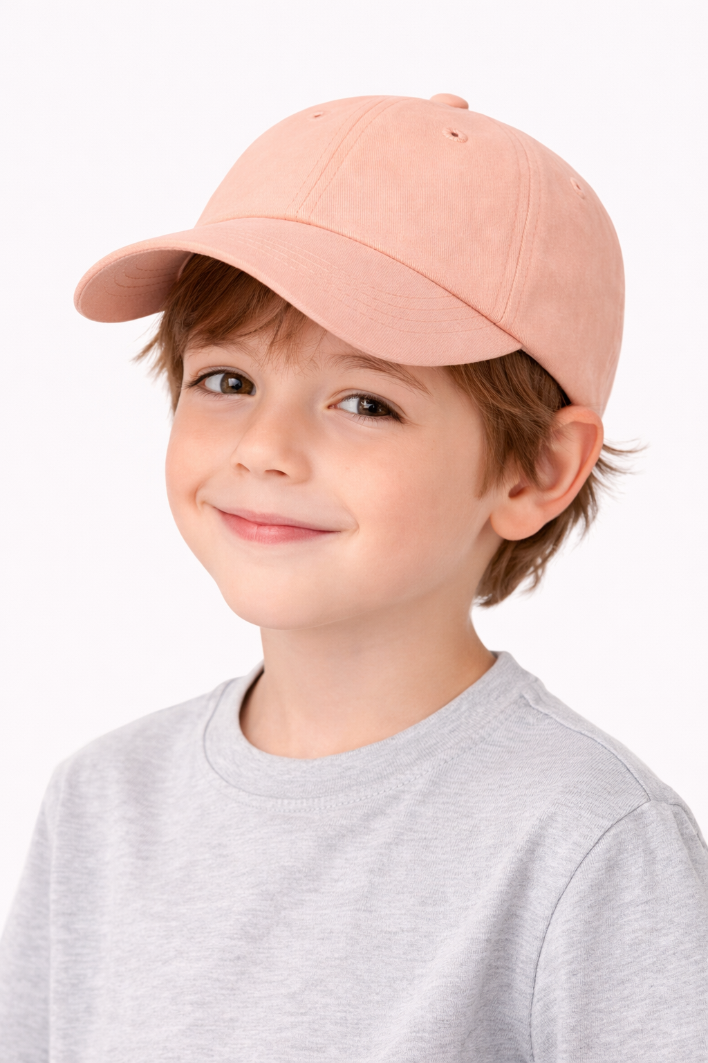 Peach Kid Cap HELLO TURCO