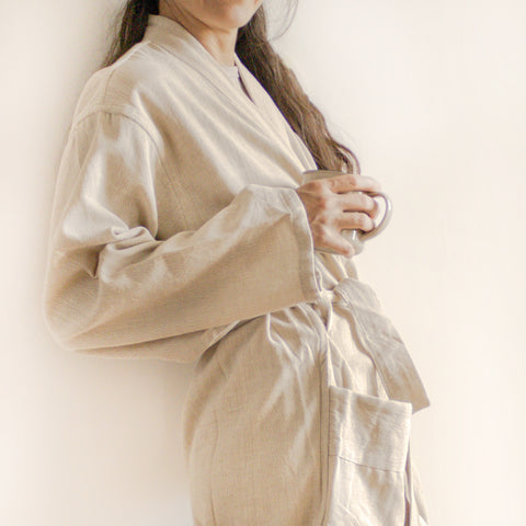 NATUR ROBE - Handwoven Bathrobe for Relaxation