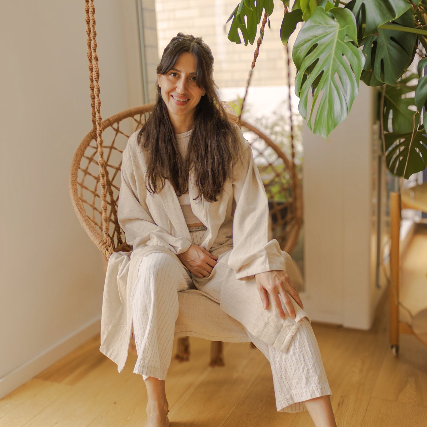 NATUR ROBE - Handwoven Bathrobe for Relaxation