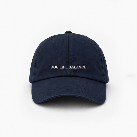 Personalisierte Navy Cap "Dog Life Balance" HELLO TURCO