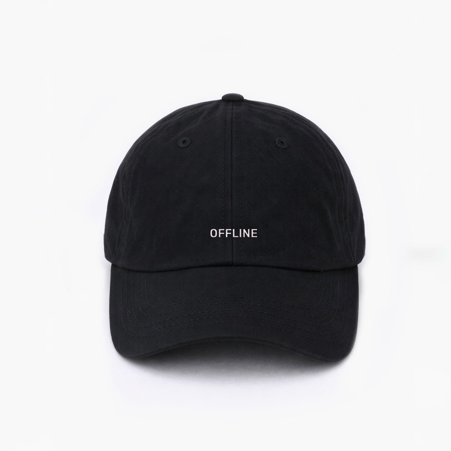 Personalized   Black Cap "Offline"