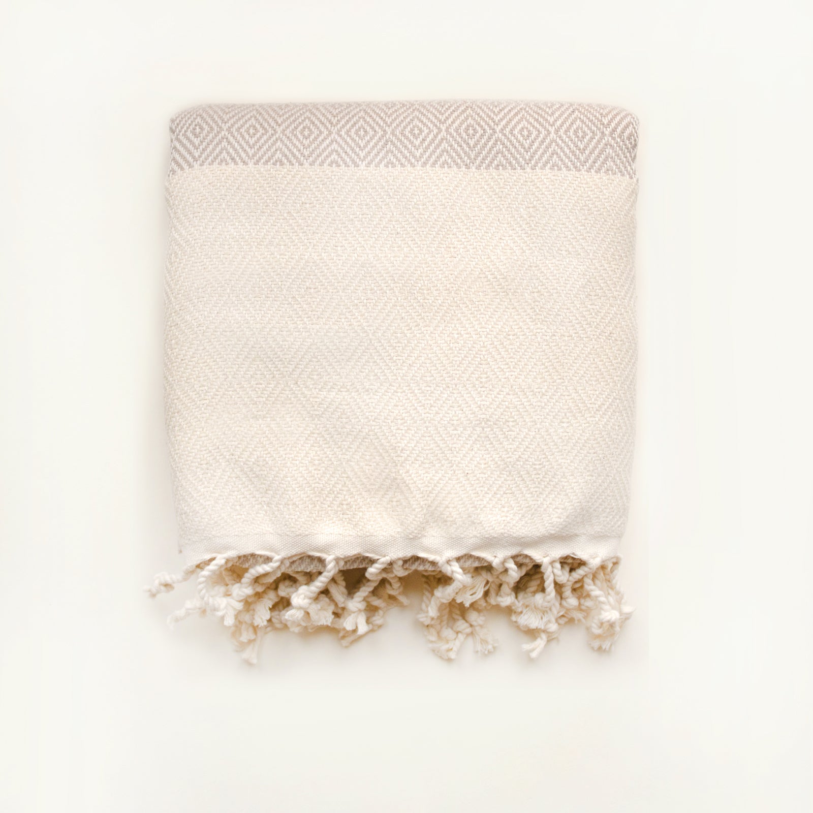 Beige best sale turkish towel