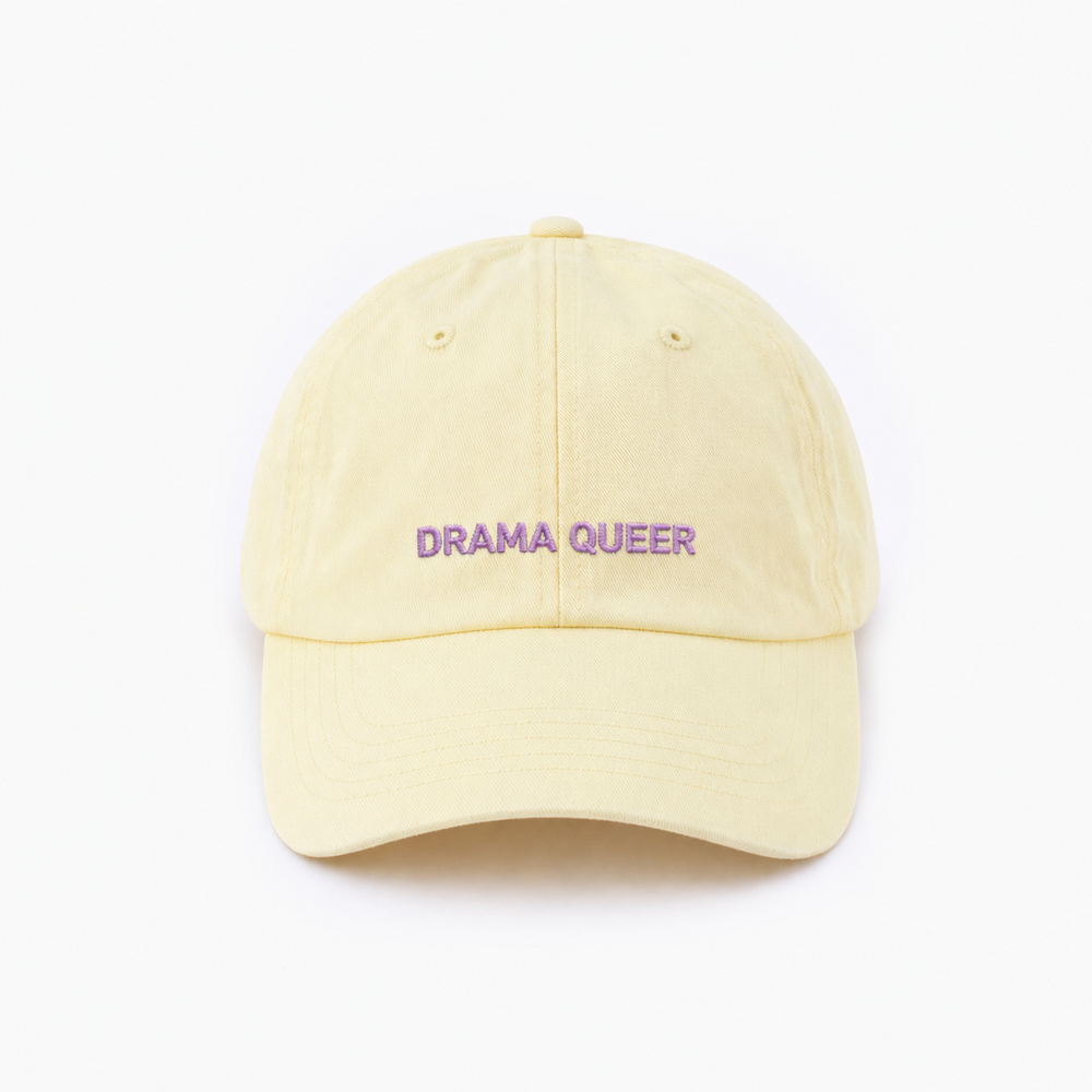 Personalisierte Yellow Cap "Drama Queer"