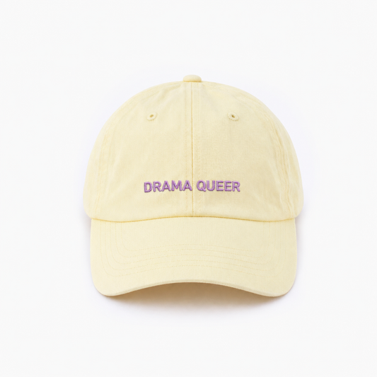 Personalisierte Yellow Cap "Drama Queer" HELLO TURCO
