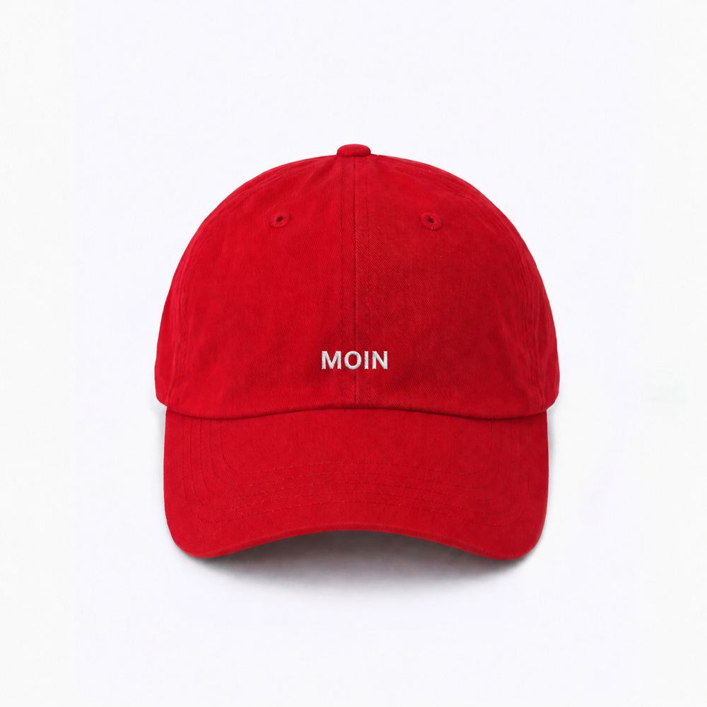 Personalisierte Red Cap "Moin"