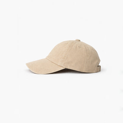 Vintage Beige Stonewashed Cap HELLO TURCO