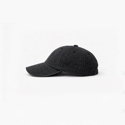 Vintage Black Stonewashed Cap HELLO TURCO