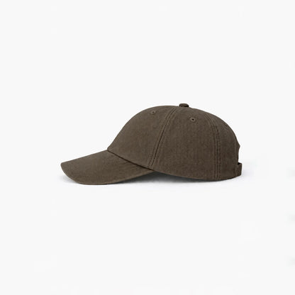 Personalisierte Vintage Brown Cap "Early Retirement"