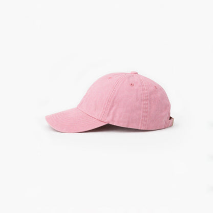 Vintage Light Pink Stonewashed Cap HELLO TURCO