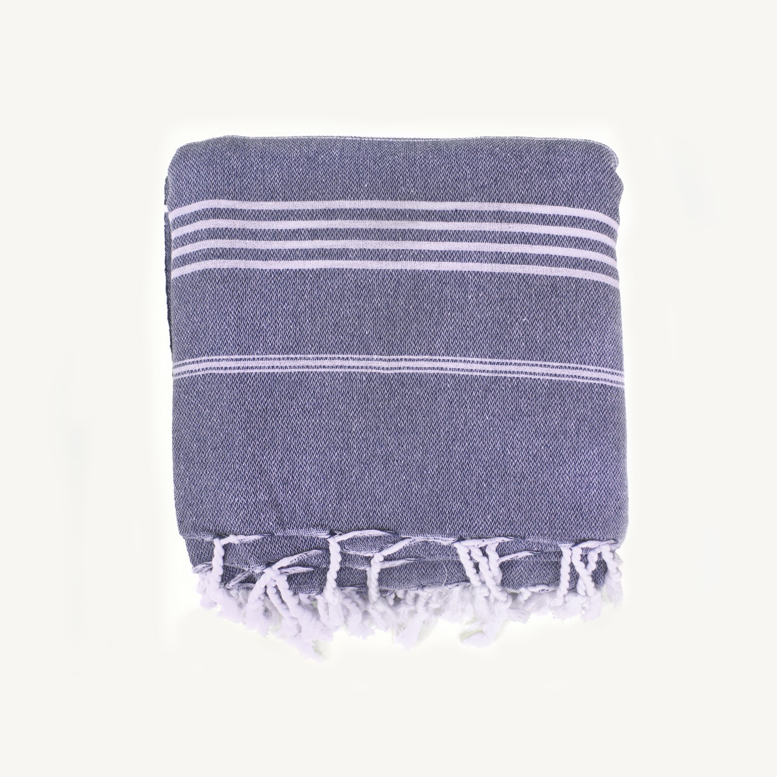 Squa Dark Blue Blanket 100% Organic