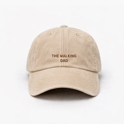 Personalisierte Vintage Beige Basecap "The Walking Dad" HELLO TURCO