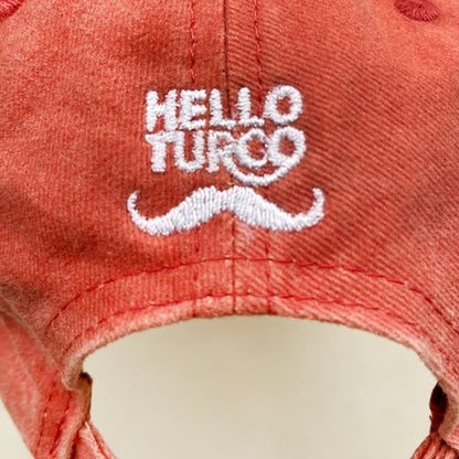 Personalisierte orange Basecap "They See Me Aperollin"