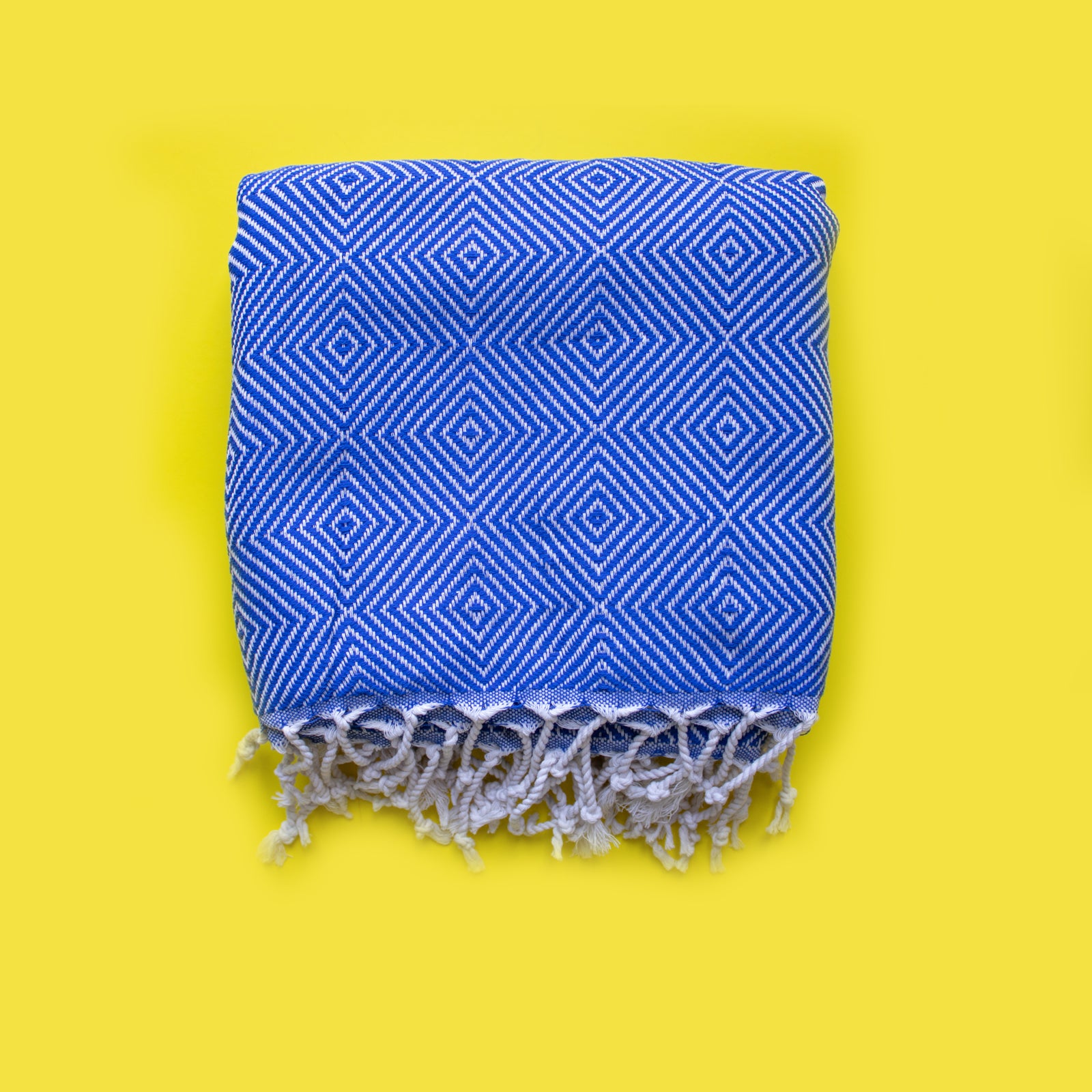 TRUE BLUE Handgewebtes Hamamtuch - HELLO TURCO