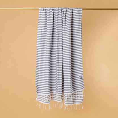 Cool Gray Turkish Towel