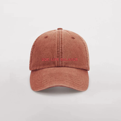 Personalisierte Vintage Orange Basecap 